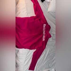 Women’s Balenciaga Hot Pink Shirt
